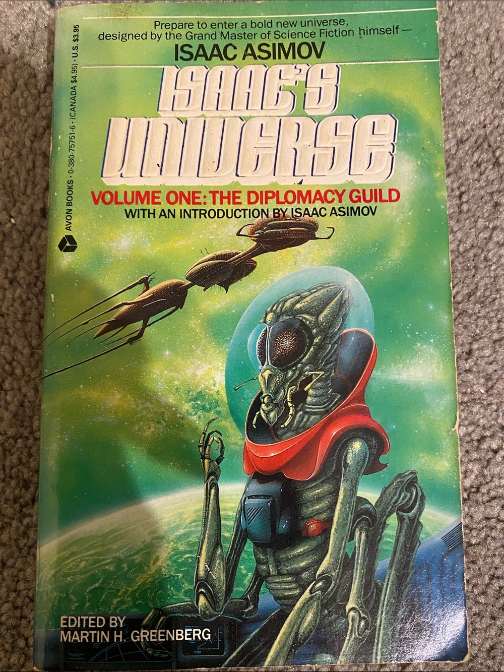 Isaac's Universe Volume One: The Diplomacy Guild - Green Cover